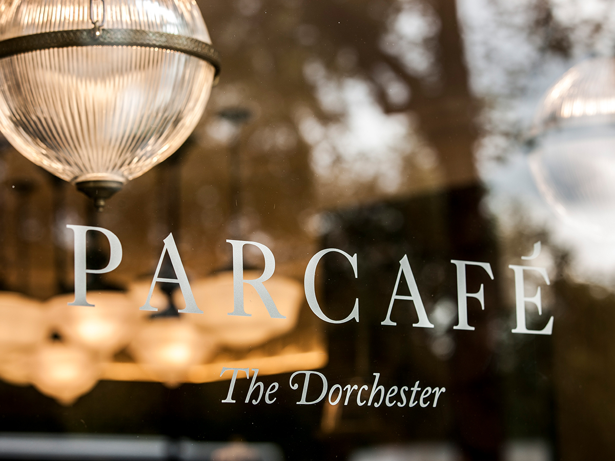 The Dorchester Parcafé – Park Lane, London The Dorchester Parcafé – Park Lane, London – Branding. Café logo design.