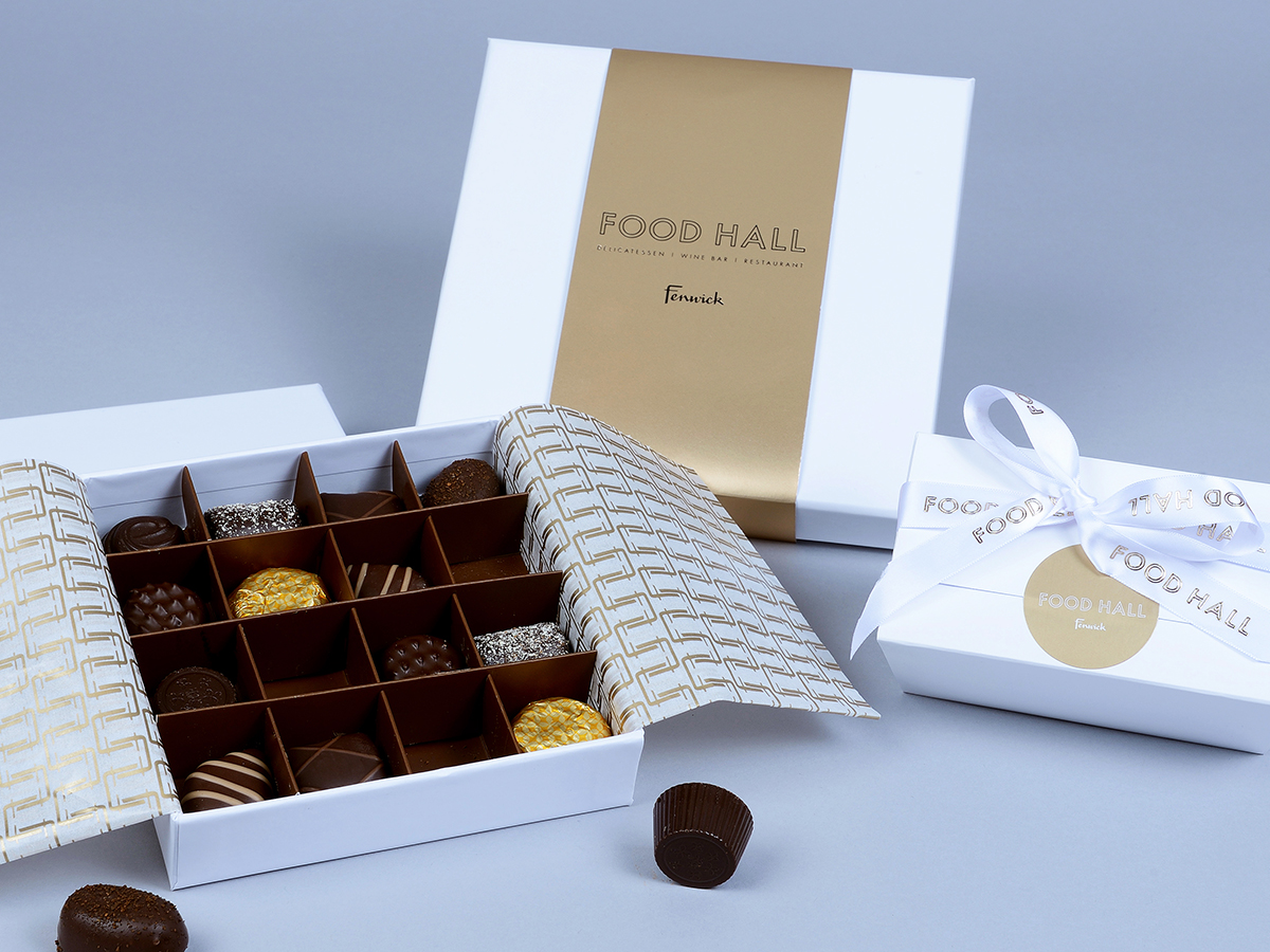 Fenwick Food Hall – Newcastle Fenwick Food Hall – Newcastle – Branding. Gift packaging design.