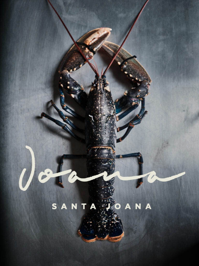 Santa Joana – Restaurant, Locke de Santa Joana, Lisbon. Photography: @charliemckay. Brand identity design for Santa Joana – Restaurant, Locke de Santa Joana, Lisbon. Photography: @charliemckay. Restaurant logo design.