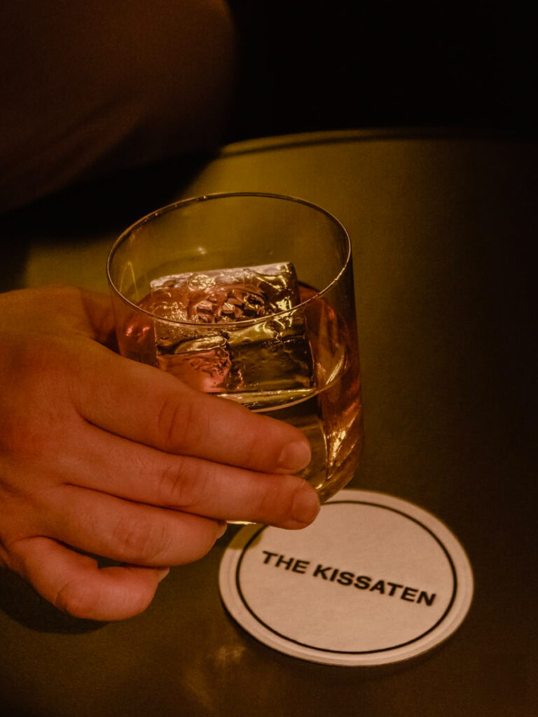The Kissaten – Bar, Locke de Santa Joana, Lisbon. Design for The Kissaten – Bar, Locke de Santa Joana, Lisbon. Coaster design.