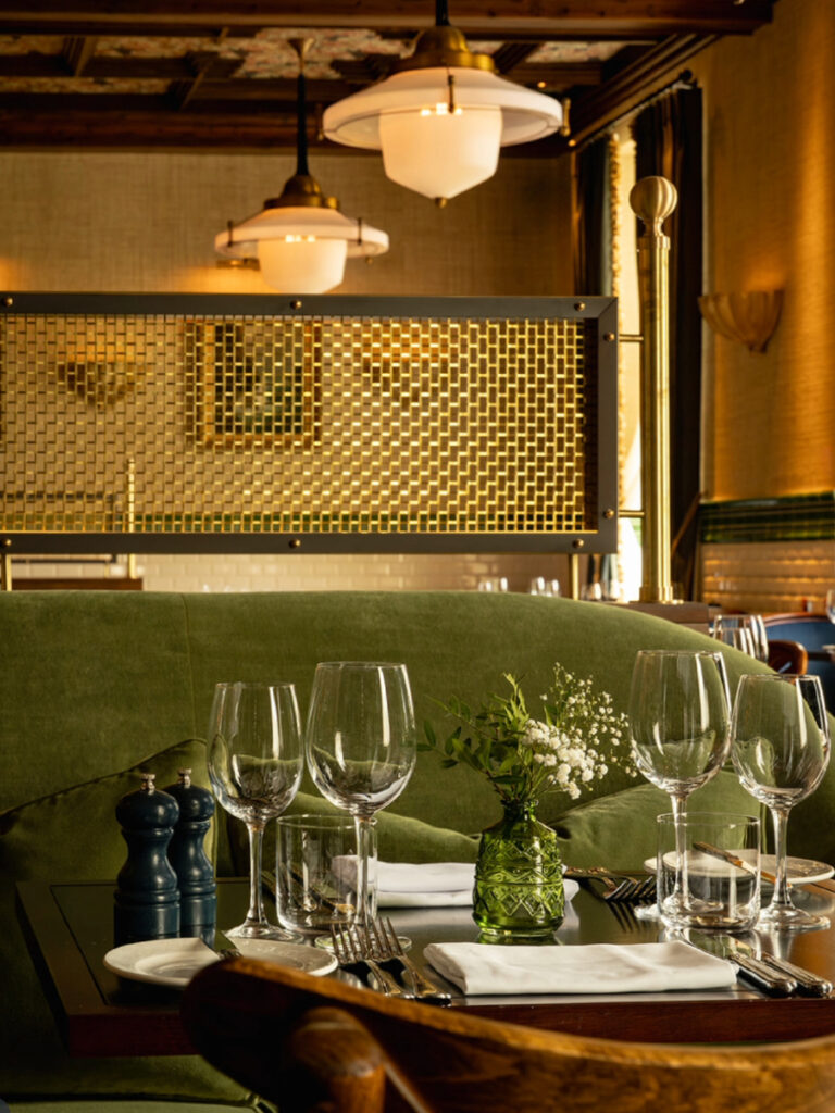 The Golden Gorse Restaurant, Dornoch Station – Marine and Lawn Hotels and Resorts.