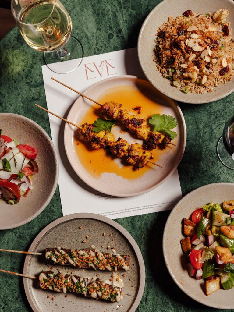 EVE Restaurant, Bar and Café – Ember Locke, Kensington Brand identity design for EVE Restaurant, Bar and Café – Ember Locke, Kensington - Menu Design