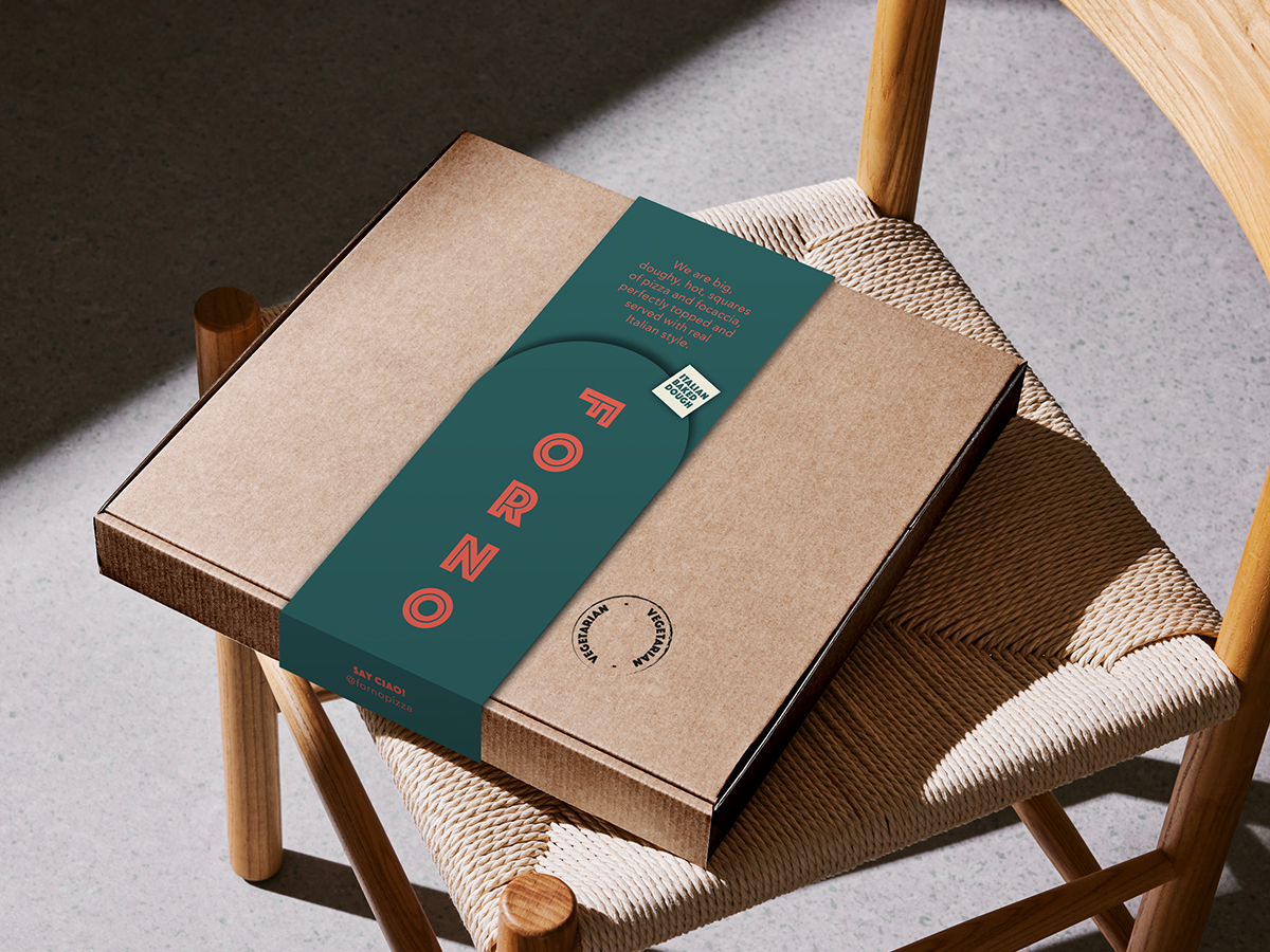 Forno Pizza Forno Pizza Takeaway – Branding and Design. Packaging design.