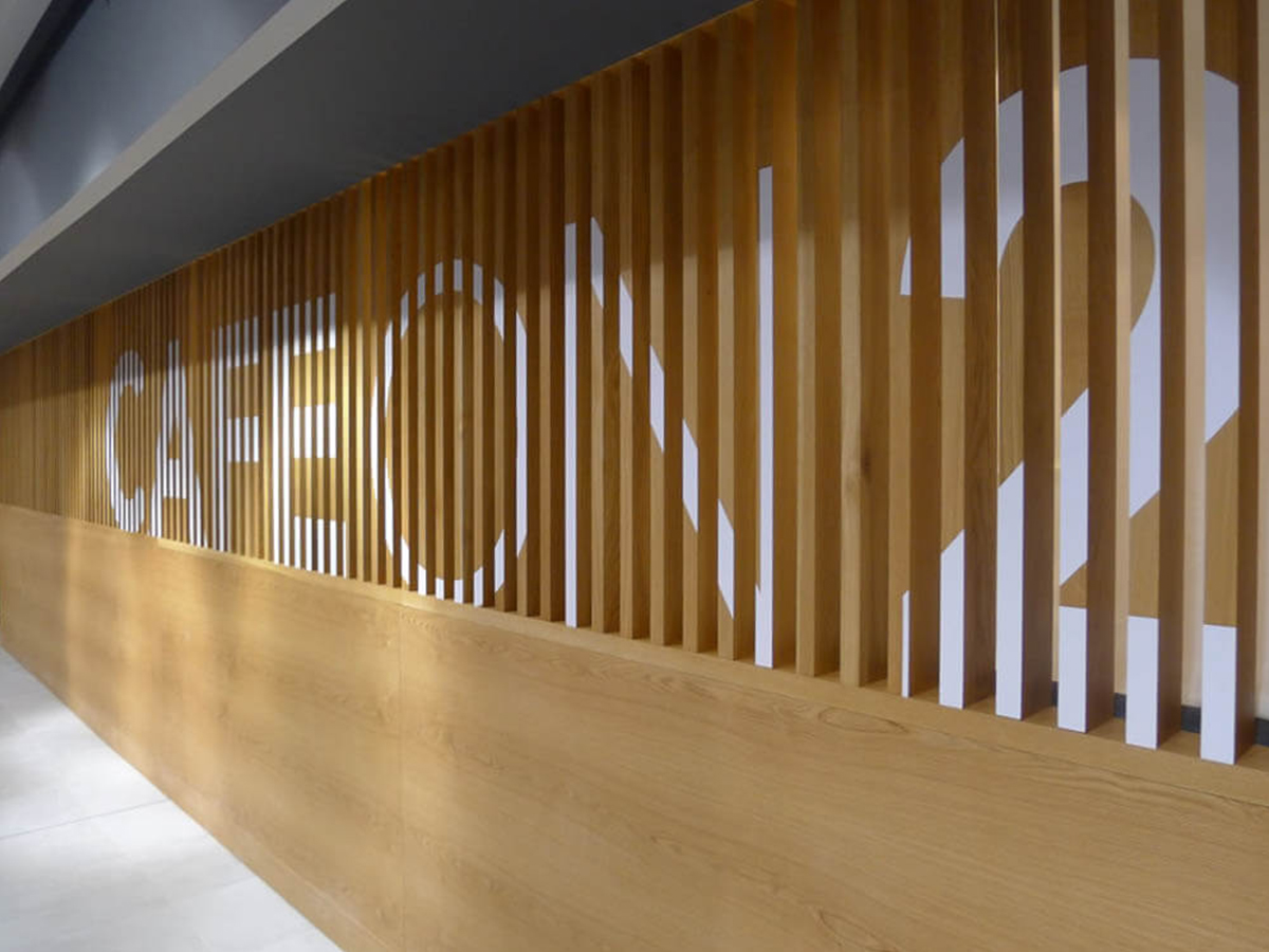 Cafe on 2 – Debenhams Cafe on 2 – Debenhams. Signage design.