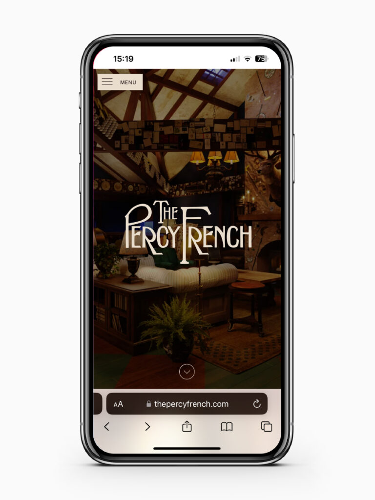 The Percy French Pub, Slieve Donard – Marine and Lawn Hotels and Resorts Brand identity design for The Percy French Pub, Slieve Donard – Marine and Lawn Hotels and Resorts