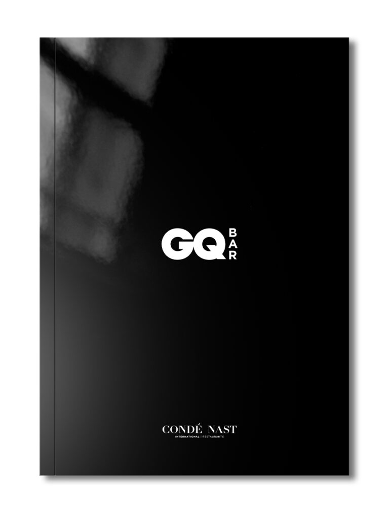 Condé Nast International Restaurants – GQ Bar Condé Nast International Restaurants – GQ Bar - Brochure Design